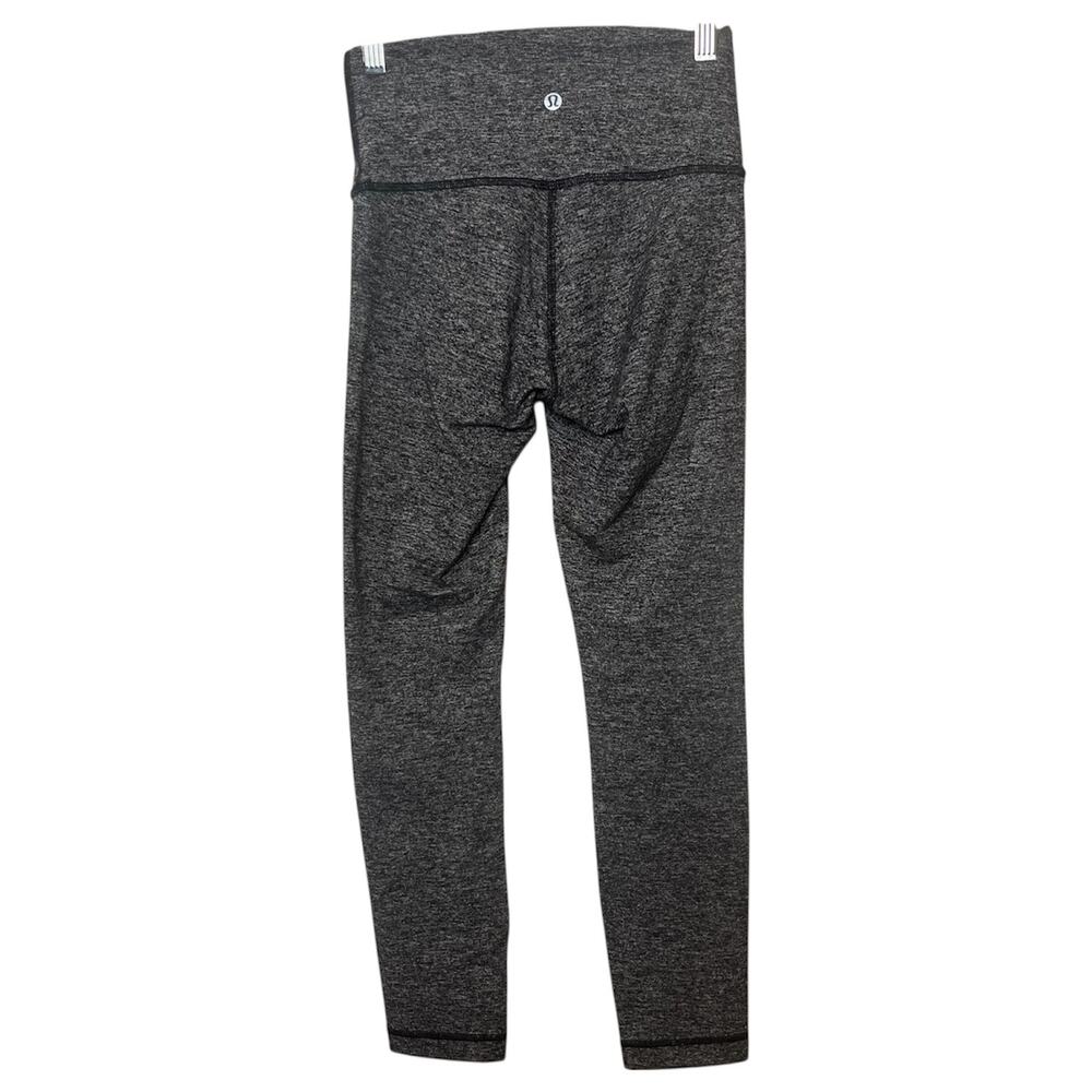Lululemon Gray Align High Rise Leggings Size 4 Full Length Yoga Activewear - Picture 5 of 9